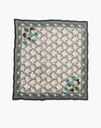 CHAN LUU EMBROIDERED FLORAL BANDANA