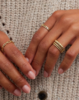 GORJANA CREW RING SET SIZE 7