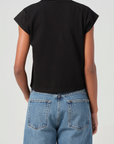 AGOLDE BRYCE CAP SLEEVE TEE