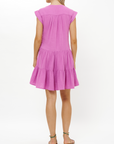 OLIPHANT ROLL SLEEVE DRESS