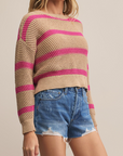 Z SUPPLY BROADBEACH STRIPED SWEATER