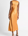 VINCE BIAS TANK DRESS