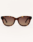 Z SUPPLY SHORELINE SUNGLASSES - BROWN TORTOISE/BROWN