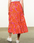 THML TIERED FLOWY SKIRT