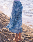 BELL WRAP MAXI SKIRT