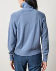 LILLA P RELAXED TURTLENECK SWEATER