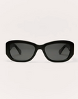 Z SUPPLY LEGACY SUNGLASSES - POLISHED BLACK/GREY