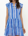 OLIPHANT ROLL SLEEVE DRESS
