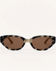 Z SUPPLY HEATWAVE SUNGLASSES - BROWN TORTOISE/BROWN