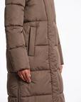 RINO & PELLE TESSA LONG HOODED PADDED COAT