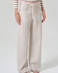 CITIZENS OF HUMANITY BRYNN DRAWSTRING LINEN TROUSER