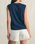 FAHERTY SUNWASHED SLUB MUSCLE TANK