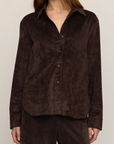 Z SUPPLY MAREN SUEDE SHIRT