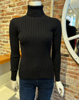 ALASHAN CASHMERE COTTON BLAIR RIB TURTLENECK