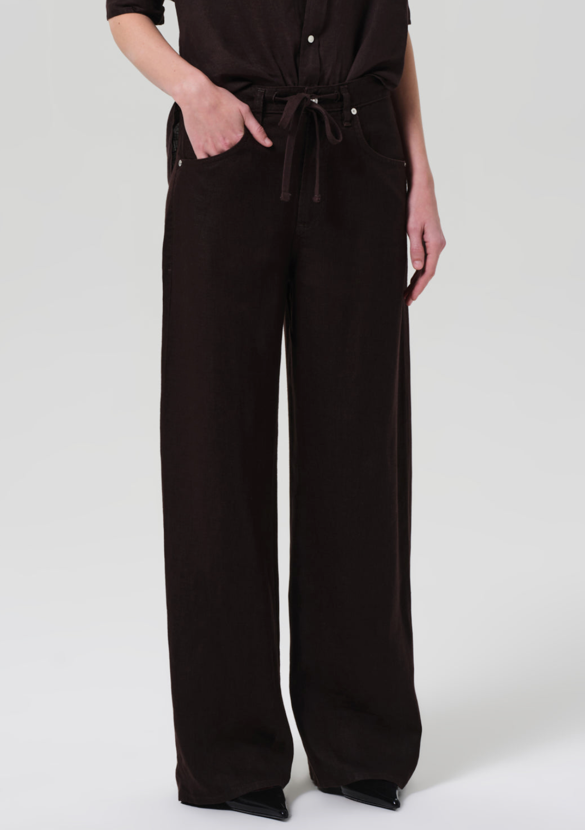 【CITIZENS OF HUMANITY】BRYNN TROUSER Brynn Drawstring Trouser in Atlantis – Citizens of Humanity