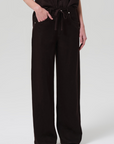 CITIZENS OF HUMANITY BRYNN DRAWSTRING LINEN TROUSER