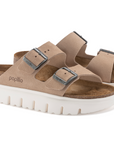 BIRKENSTOCK ARIZONA CHUNKY SUEDE