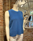 WHITE & WARREN ORGANIC COTTON BLEND SHELL