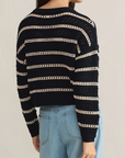 Z SUPPLY ESTERO STRIPE SWEATER