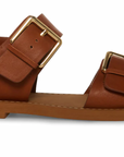 STEVE MADDEN SANTO LEATHER SANDAL