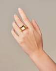 JENNY BIRD VIVIANA RING GOLD (SIZE 7)