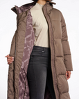 RINO & PELLE TESSA LONG HOODED PADDED COAT
