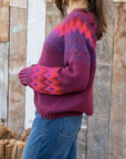 WOODEN SHIPS JAXON FAIR ISLE RAGLAN CHUNKY