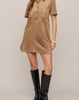 Z SUPPLY LEONE SUEDE MINI DRESS