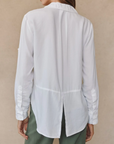 BELLA DAHL SPLIT BACK BUTTON DOWN