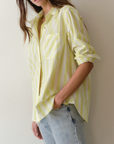 MARINE LAYER JANE RELAXED SHIRT IN CALI POPLIN