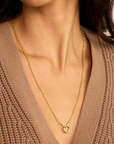 GORJANA AVERY MINI NECKLACE GOLD