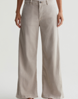 AG CADEN WIDE LEG SULFUR SIMPLE TAUPE