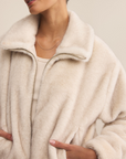Z SUPPLY AMETHYST FAUX FUR JACKET