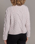 ALASHAN CASHMERE BRECKENRIDGE CABLE MOCK NECK