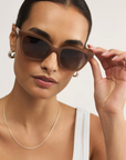 Z SUPPLY GOLDEN HOUR SUNGLASSES - TAUPE/GRADIENT