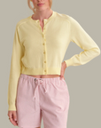 525 AMERICA CLEO SADDLE SHOULDER CARDIGAN