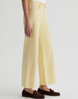 AG SAIGE WIDE LEG CROP SUNSHINE YELLOW