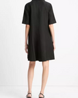 VINCE S/S A-LINE SHORT DRESS