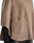 RINO & PELLE DEWI FAUX FUR CAPE