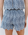 BELLA DAHL SCALLOP BORDER CATALINA SHORT