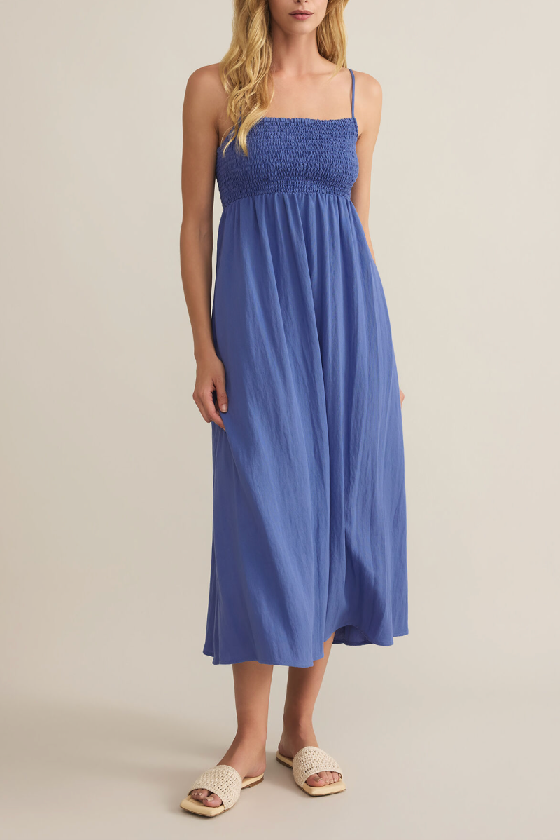 Z SUPPLY- ADISON MIDI DRESS BLACK