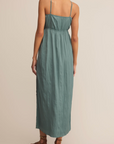 Z SUPPLY MANON SATIN MAXI DRESS