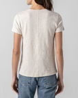 LILLA P S/S BACK SEAM CREW TEE