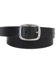 MOST WANTED USA CLASSIC RECTANGLE BUCKLE LEATHER BELT