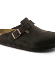 BIRKENSTOCK BOSTON SOFT FOOTBED SUEDE - NARROW