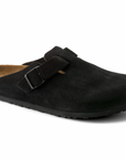 BIRKENSTOCK BOSTON SOFT FOOTBED SUEDE - NARROW