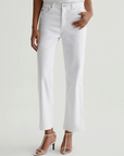 AG BRINELY CROP GALLERY WHITE