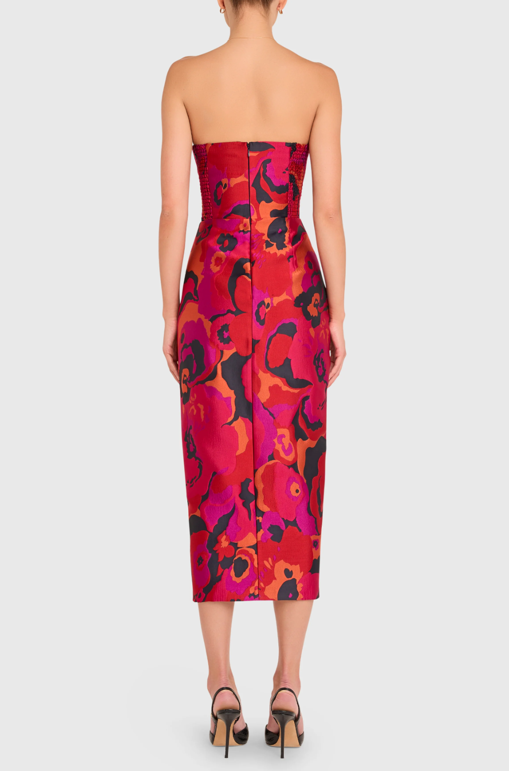 ivy sheath midi dress AMANDA UPRICHARD IVY MIDI – Indigo
