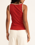 Z SUPPLY JAIDYNN WHIPSTITCH RIB TANK