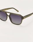 Z SUPPLY AFTER HOURS SUNGLASSES - OLIVE/GRADIENT